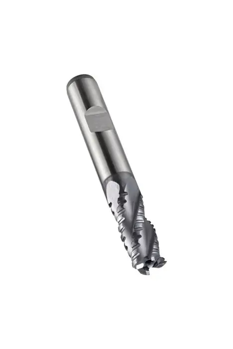 Schaftfräser C413 DIN 844 K D.8mm Gesamt-L.69mm Schneiden-L.19mm HSS-E TiCN Neu
