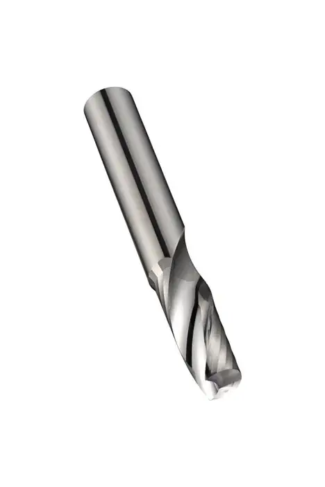 Schaftfräser S637 D.2mm Gesamt-L.40mm Schneiden-L.10mm HM Polished 25Grad Z.1 Sofort Bestellen