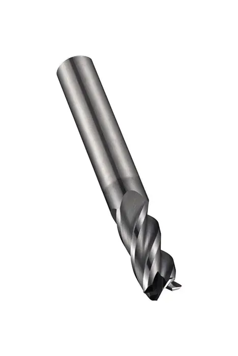 Schaftfräser S763 D.4mm R.0,5mm Gesamt-L.50mm Schneiden-L.12mm HM AlCrN 40Grad Sofort Bestellen