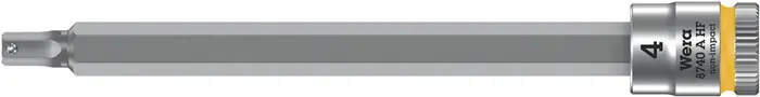 Steckschlüsseleinsatz 8740 A HF 1/4 Zoll SW 4mm L.100mm WERA Neuheit