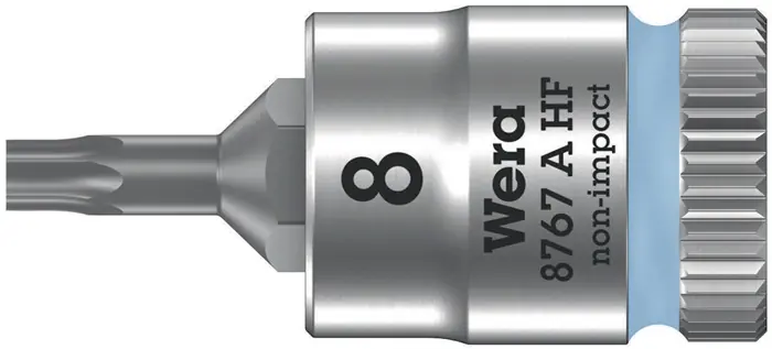 Aktuell Steckschlüsseleinsatz 8767 A HF TORX® 1/4 Zoll T8 L.28mm WERA