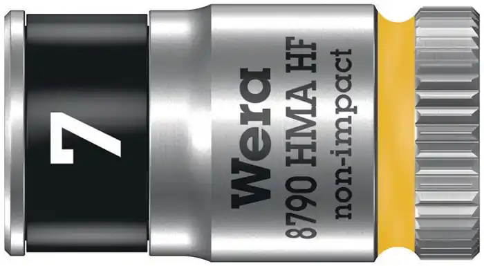 Steckschlüsseleinsatz 8790 HMA HF 1/4 Zoll 6-kant SW 7mm L.23mm WERA Meistverkauft