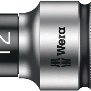 Steckschlüsseleinsatz 8790 HMC HF 1/2 Zoll 6-kant SW 12mm L.37mm WERA Neue Kollektion