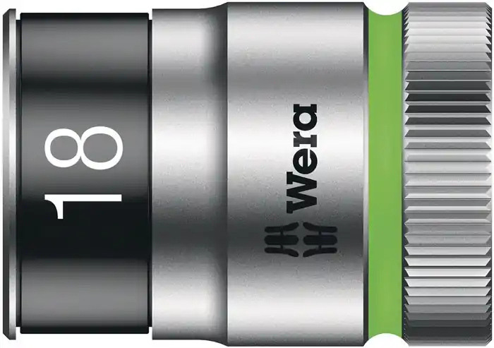 Steckschlüsseleinsatz 8790 HMC HF 1/2 Zoll 6-kant SW 18mm L.37mm WERA Ausverkauf