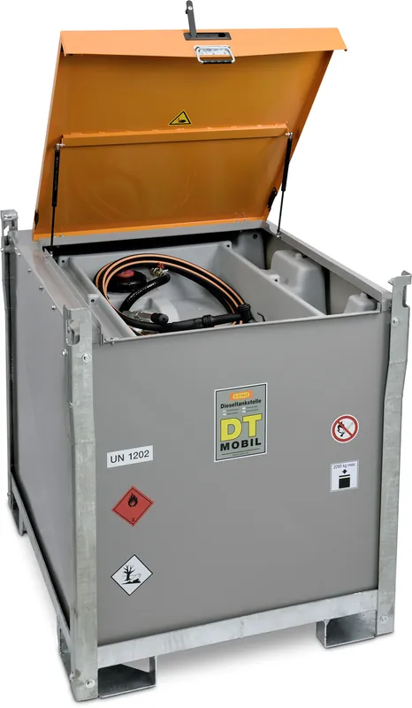 Aktuell CEMO DT-MOBIL PRO PE 980 Liter ohne Pumpe, mit Handpumpe, 4m Befüllschlauch und Zapfventil