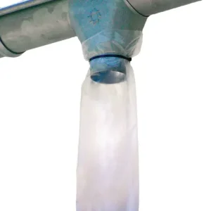Schneller Versand Fallrohrprovisorium FRP-100 neutral 100 µm L.100m B.200mm LDPE