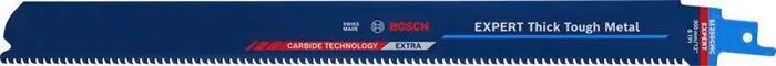 Wochenendangebot Säbelsägeblatt Expert Thick Tough Metal L.300mm B.25mm TPI 8 3mm 10 St./Karte