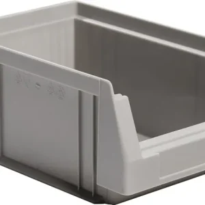 Sichtlagerkasten PLK L164xB105xH75mm PP grau LA-KA-PE VE: 25 Stück Highlight