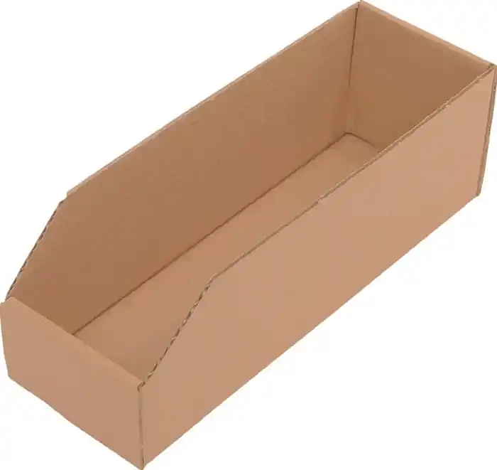 Expressversand Regalkasten L300xB100xH100mm braun 1-wellige Pappe VE: 50 Stück