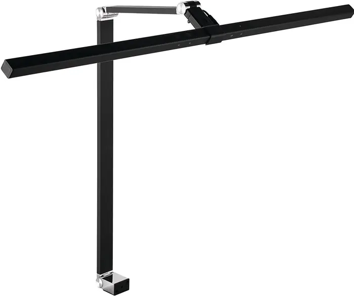 Knallerangebot Schreibtischleuchte Alu/KU schwarz H.720mm m.Tischklemme m.LED