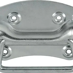 Kistengriff Höhe70mm Breite80mm STA blau verz.Löcher 4 VORMANN VE: 10 Stück Ausverkauf