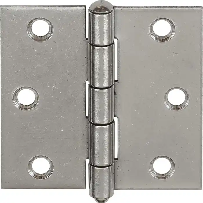 Saisonangebot Scharnier B.75mm S.1,75mm VA V2A ktg.VORMANN VE: 12 Stück