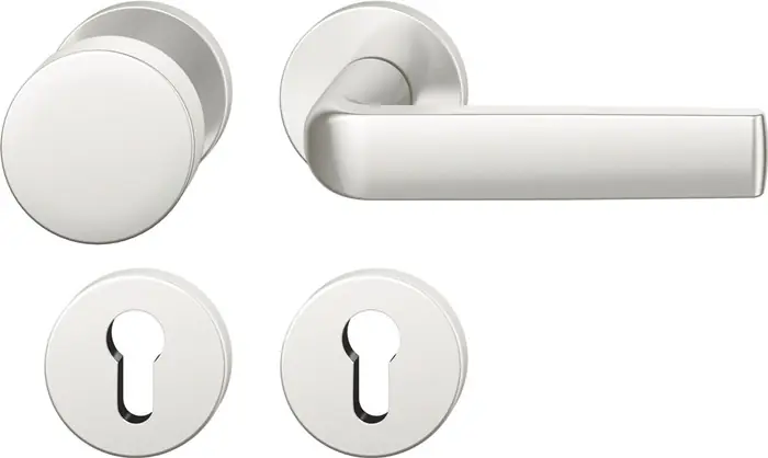 Markenware Rosettengrt.12 1267 Alu.0105 rd.PZ DIN L/R fl.D/K FSB