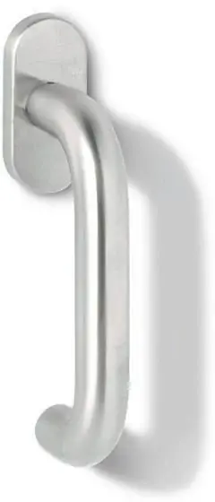 Fenstergriff 111XAFG VA ma geschl.35mm Stand.HEWI Top-Preis