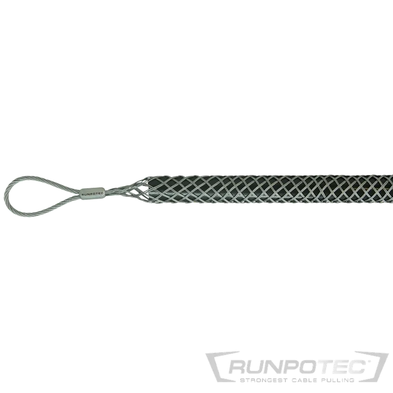 Begrenztes Angebot Runpotec KABELZIEHSTRUMPF MIT SCHLAUFE 30-40mm