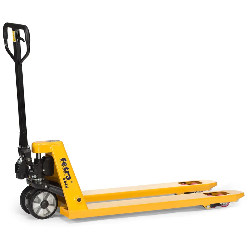 Beliebt fetra Gabelhubwagen 2119 gelb pulverbeschichtet Elastic-Vollgummi