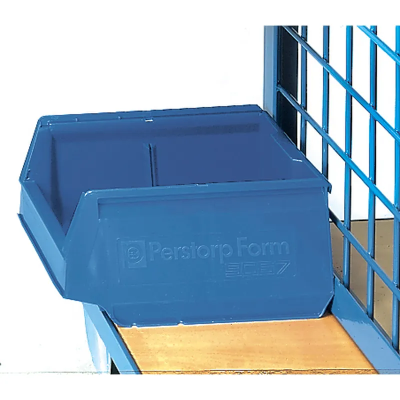 fetra Sichtlagerkasten Außenmaße 300x23x150mm Ku. (PE/PP) blau schlagfest/formstabil Neu