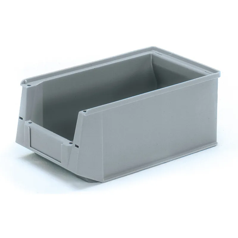 Saisonangebot fetra Sichtlagerkasten Außenmaße 350/300x210x145mm Ku. (PE/PP) grau schlagfest/formstabil