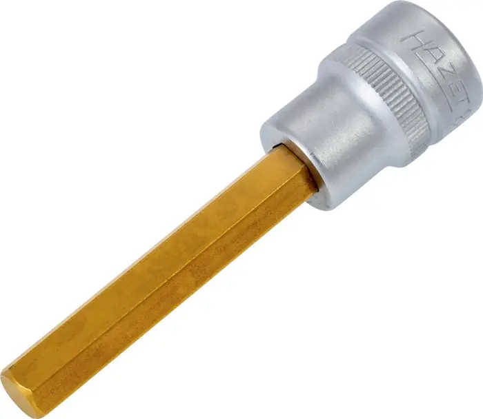 Ausverkauf Steckschlüsseleinsatz 8801 3/8 Zoll 6-kant SW 8mm L.75mm HAZET