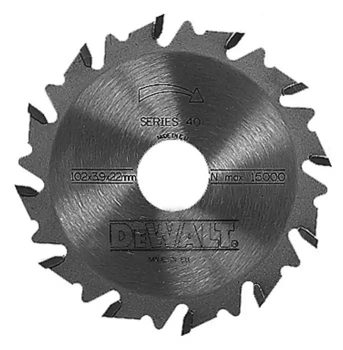 DeWalt Frässtift, Nutfräser HM 102 mm/22/4,0 mm 12WZ, Ausverkauf