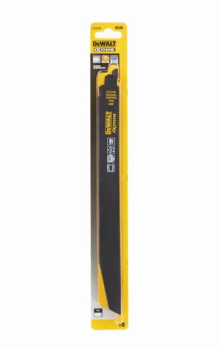 DeWalt Sägeblatt, BIM Multi 305 mm, für Säbelsäge, 5 Stück, Sale