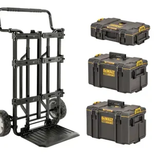 Neu DeWalt Werkzeugtrolley DWST83401-1 Toughsystem 2.0 Komplettset mit IP 65