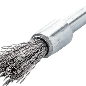 Markenware Pinselbürste D.12mm Schaft 6mm Drahtstärke 0,3mm STA 20000min-¹ LESSMANN