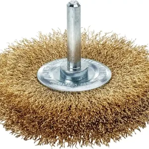 Rundbürste D.80mm Drahtstärke 0,2mm MS 12mm 15000min-¹ Garantierte Lieferung