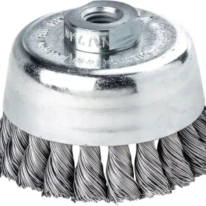 Topfbürste D.80mm M14 Drahtstärke 0,5mm STA 9000min-¹ LESSMANN Sonderaktion