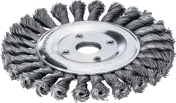 Neuheit Zopfrundbürste D.125mm Bohr.Drahtstärke 0,5mm STA 14mm 12500min-¹ LESSMANN