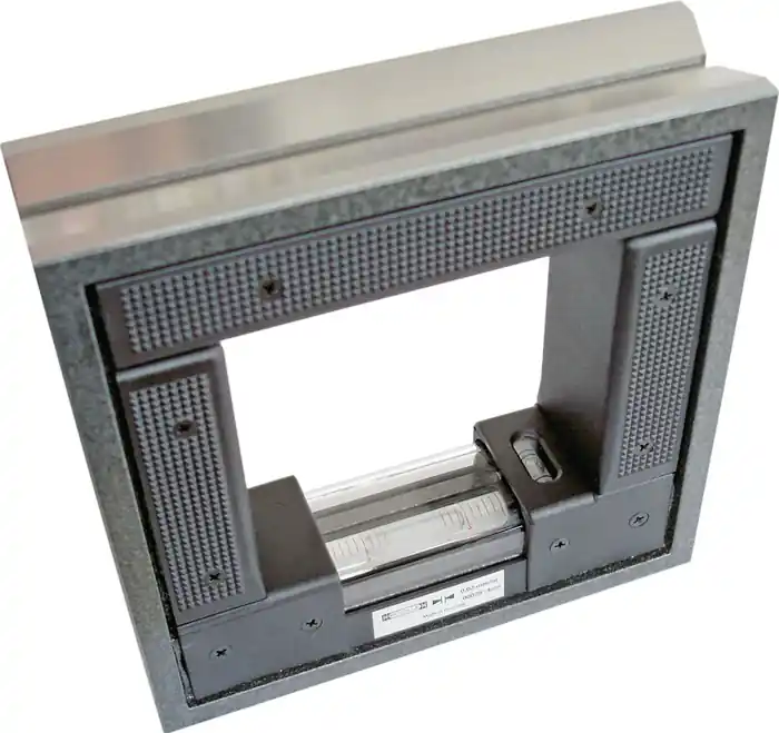 Rahmenwasserwaage DIN 877 Genauigk.0,02 mm/m 0,24 mm/m 200x200x42mm ROECKLE Sonderaktion