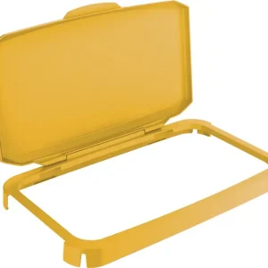 Klappdeckel PP grau B510xT285mm f.Abfallbehälter 60l lebensmittelecht DURABLE Wochenendangebot