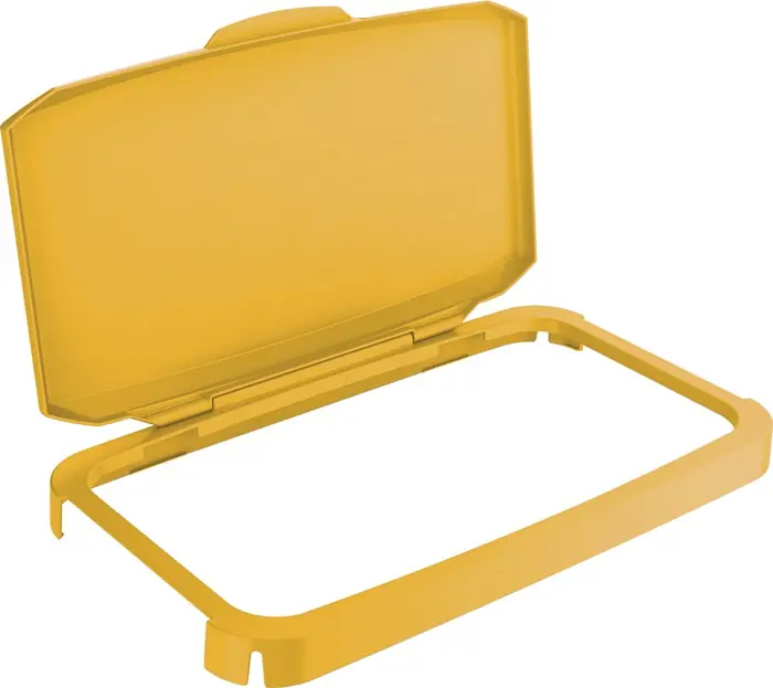 Klappdeckel PP grau B510xT285mm f.Abfallbehälter 60l lebensmittelecht DURABLE Wochenendangebot