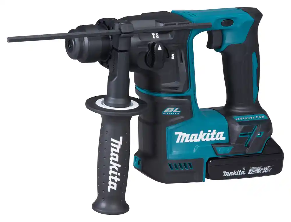 Meistverkauft Makita DHR171RAJ Akku-Bohrhammer für SDS-PLUS 18V / 2,0 Ah, 2 Akkus + Ladegerät im MAKPAC