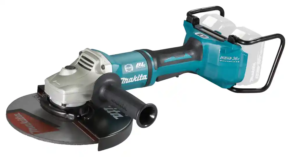 Preisreduziert Makita DGA901ZKU2 Akku-Winkelschleifer 2x18V mit Bluetooth (ohne Akku, ohne Ladegerät) im Transportkoffer