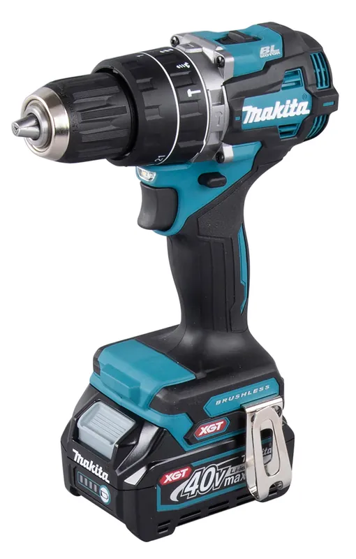 Makita 40V Akku-Schlagbohrschrauber HP002GA202 mit Akkus und Ladegerät im MAKPAC Versand Am Gleichen Tag
