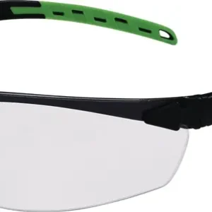 Schutzbrille Sprinter EN 166 EN 170 Bügel schwarz/grün,Scheibe klar PC PRO FIT Nur Für Kurze Zeit