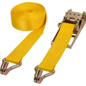Top-Seller Kerbl Schwerlastzurrgurt 2-teilig gelb - 75mm - 8m - 10.000kg