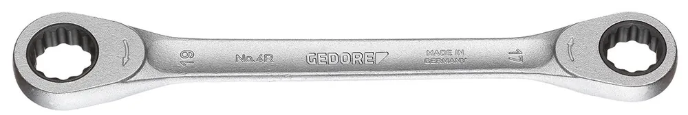 Neue Ware GEDORE R 4 18X19 Doppel-Ringratschenschlüssel 18x19 mm