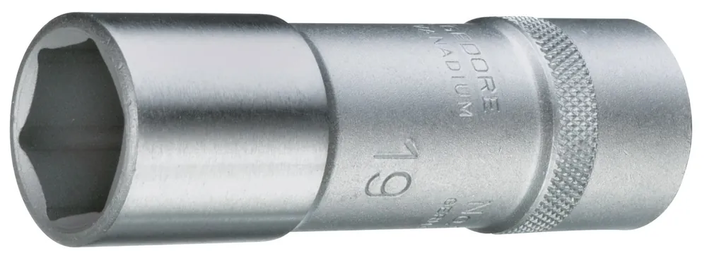 GEDORE L 19 27 Steckschlüsseleinsatz 1/2" lang 6-kant 27 mm Geprüft