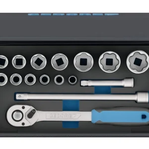 GEDORE 19-MU-10 TC Steckschlüssel-Satz 1/2" 16-teilig Highlight