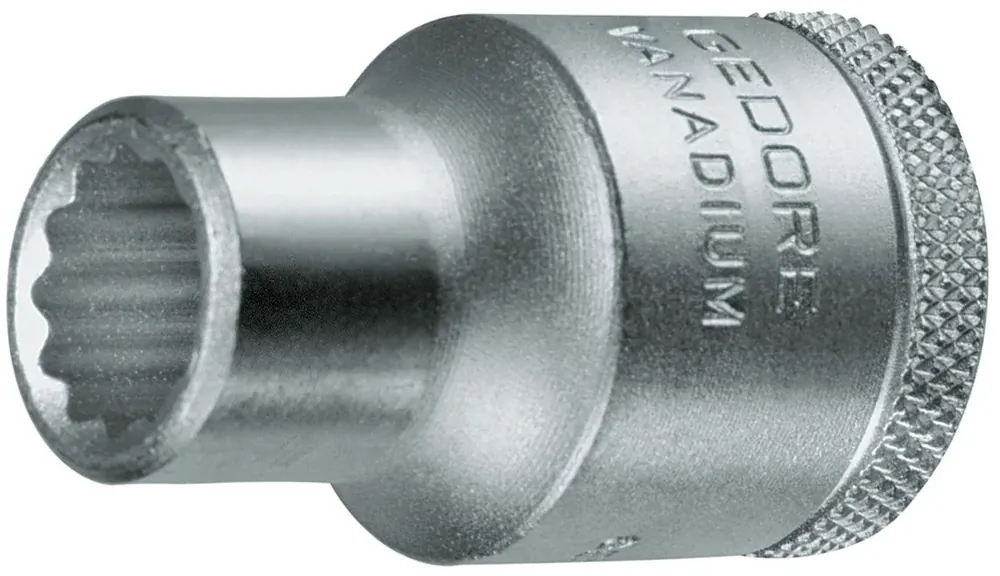 Zertifiziert GEDORE 19 D 36 Steckschlüsseleinsatz 1/2" UD-Profil 36 mm
