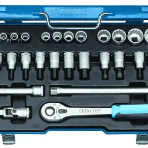GEDORE 19 D IMU-10 Steckschlüssel-Satz 1/2" 27-teilig UD-Profil 11232 mm Sonderaktion