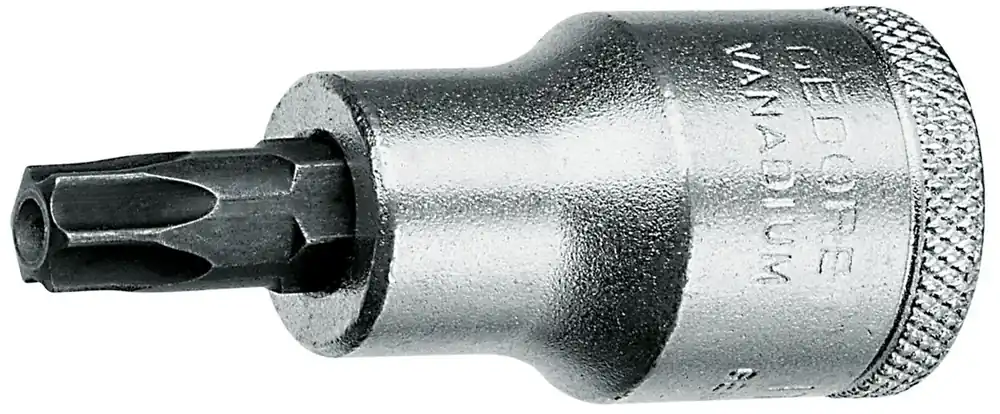 Geprüft GEDORE 19 ITX B T55 Schraubendrehereinsatz 1/2" TX Stift T55