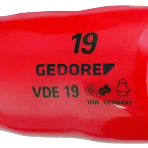 GEDORE 19 VDE 30 VDE-Steckschlüsseleinsatz 1/2" 6-kant 30 mm Preiswert
