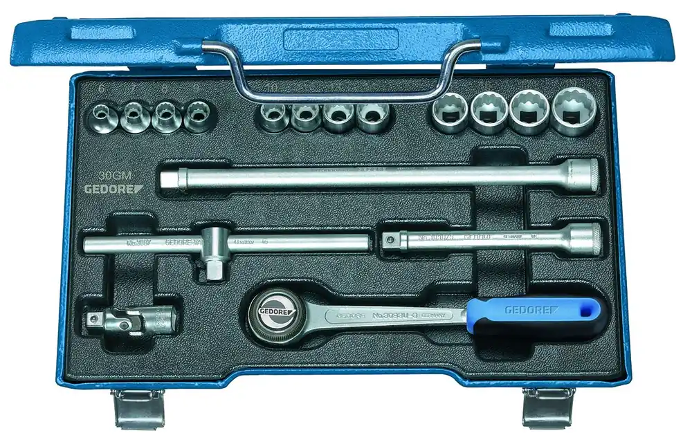 Angebot GEDORE 30 D GMU-3 Steckschlüssel-Satz 3/8" 17-teilig UD-Profil 43617 mm