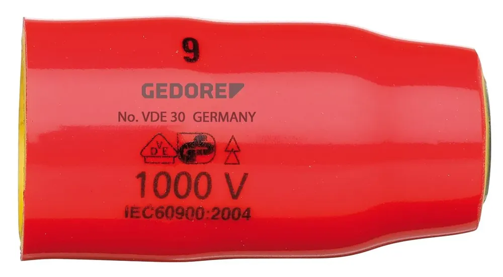 GEDORE 30 VDE 22 VDE-Steckschlüsseleinsatz 3/8" 6-kant 22 mm Kracherpreis
