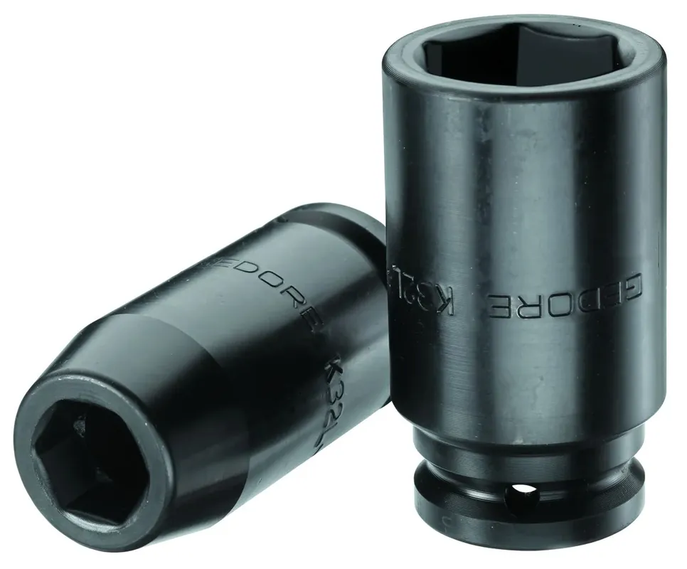 GEDORE 32 K L 22 Kraftschraubereinsatz 3/4" lang 6-kant 22 mm Highlight