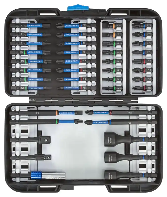Rabatt Gedore Torosions-Bit-Set 666-042 42-teilig