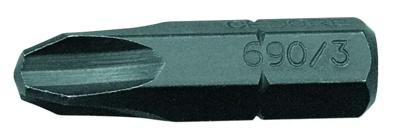 GEDORE 2 690 L S-010 Schraubendreherbit 1/4" Vorteilspack 10-teilig PH 2 L Expressversand